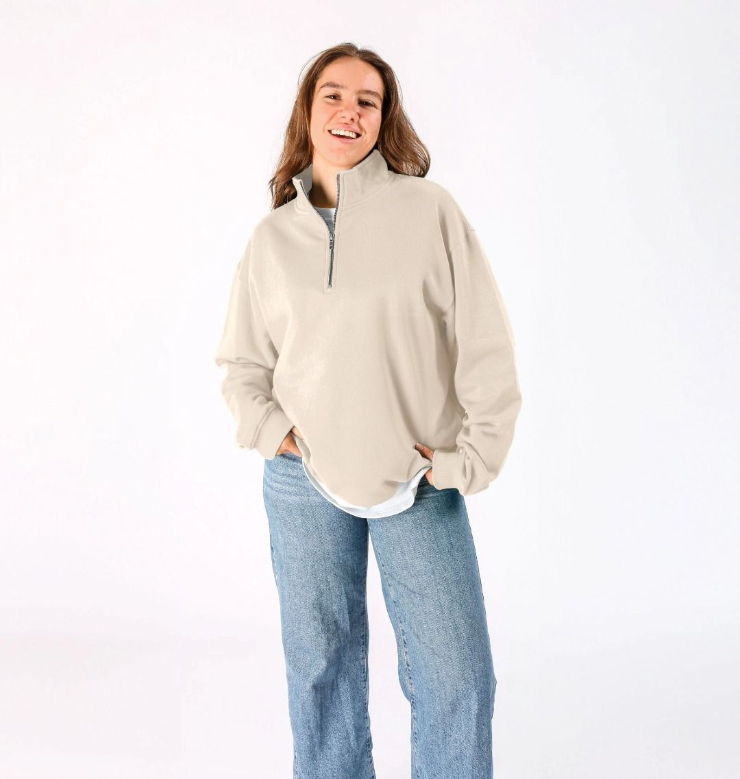 Quarter-zip Sweatshirt Unisex - Florivation