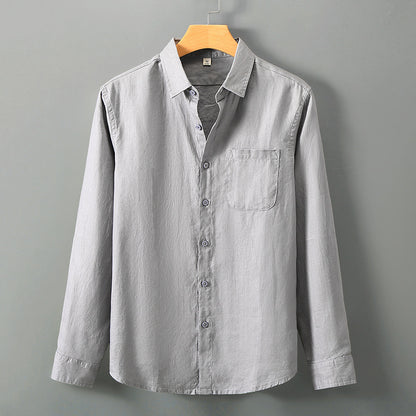 Men In Linen Shirts With Long Sleeves - Florivation