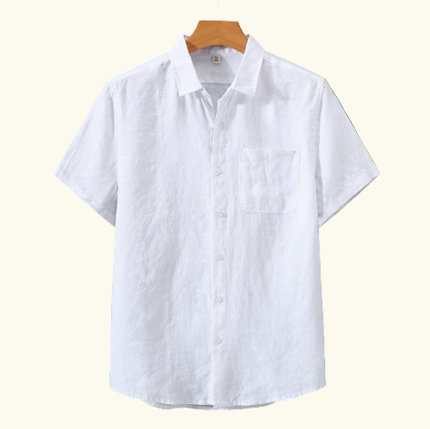 Retro Casual Men'S Linen Shirt - Florivation