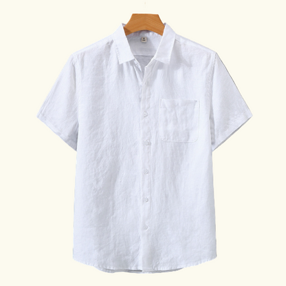 Retro Casual Men'S Linen Shirt - Florivation