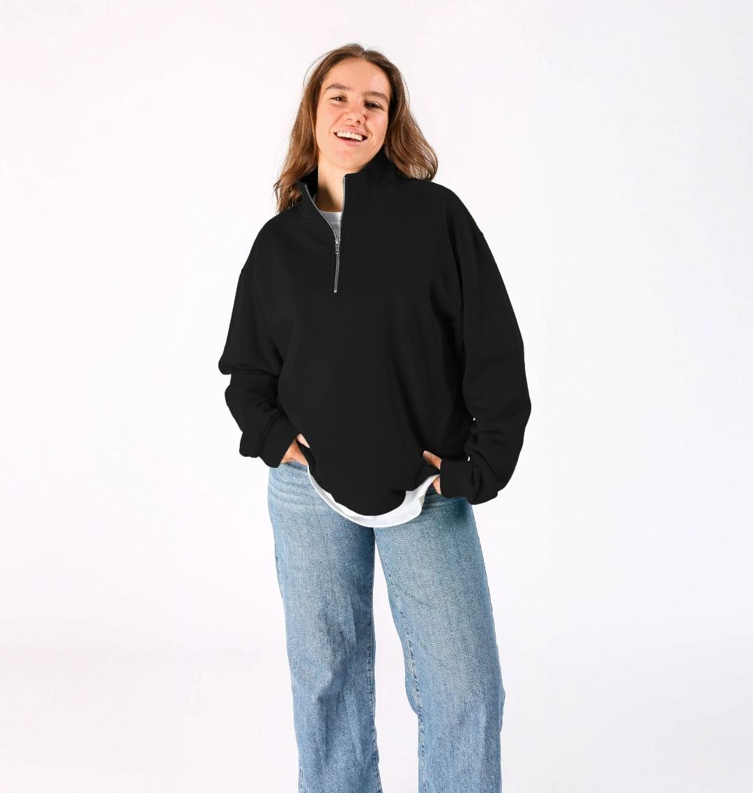 Quarter-zip Sweatshirt Unisex - Florivation