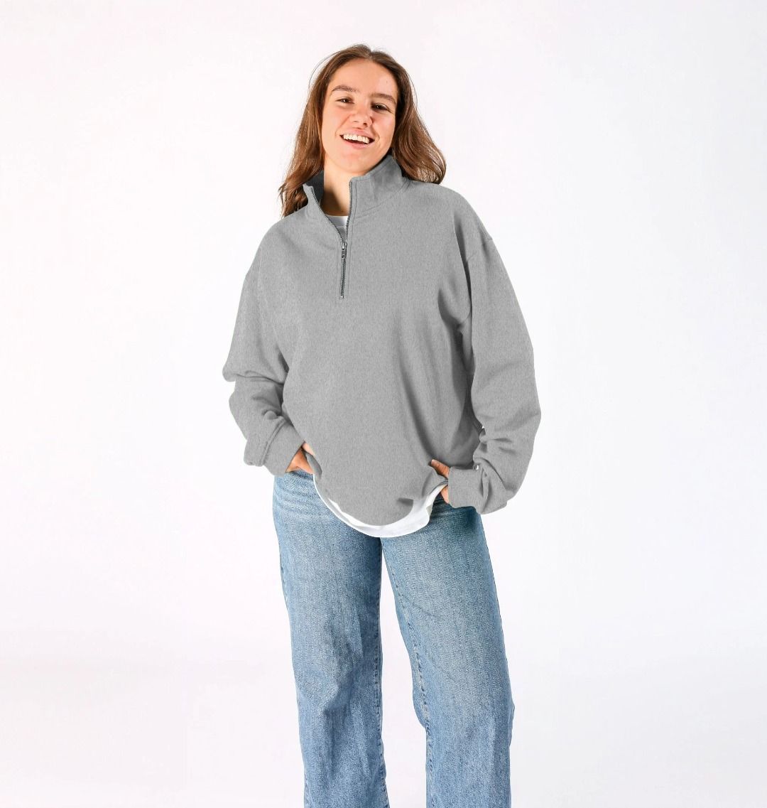 Quarter-zip Sweatshirt Unisex - Florivation